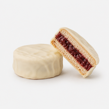 Alfajor de frutos rojos